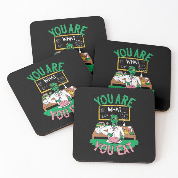 Item preview, You Are What You Eat - Brainy Zombie designed and sold by GeekyMumDesigns.