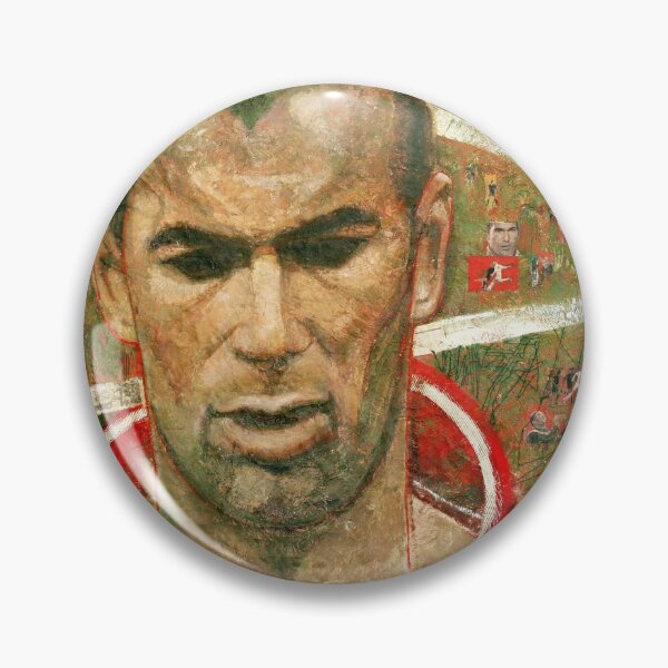 Item preview, Zinedine Zidane painting  designed and sold by ArtEkaterina.
