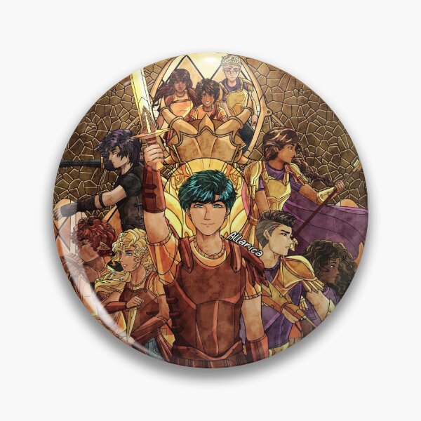 Item preview, Percy Jackson Stained Glass designed and sold by allarica.