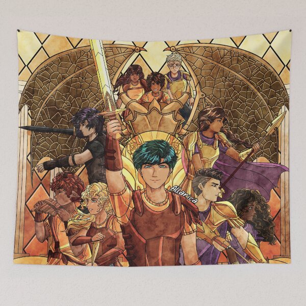 Item preview, Percy Jackson Stained Glass designed and sold by allarica.