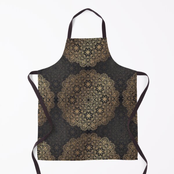 Item preview, Black and gold mandala designed and sold by OtterFactory.