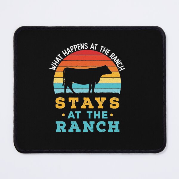 Item preview, What Happens At the Ranch Funny Cattle Rancher designed and sold by jaygo.