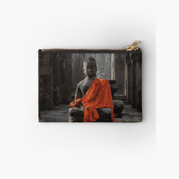 Item preview, CAMBODIA Siem Reap Angkor Wat Buddha with Robe designed and sold by VoyageVectors.