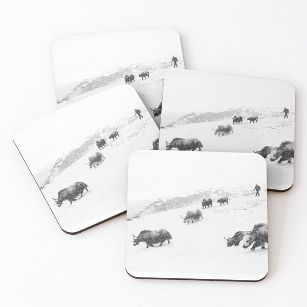 Item preview, Yaks in the snow designed and sold by Geoff Shoults.