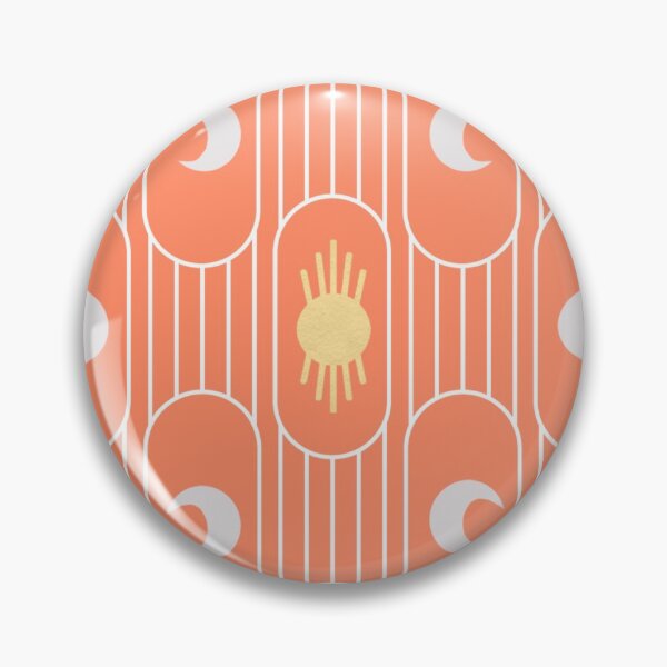 Artikelvorschau, MEINE SONNE UND MOND ARTDECO IN PEACH entworfen und verkauft von nikamartinez.