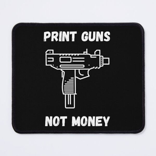 Item preview, Print Guns Not Money . Black designed and sold by Hab2.