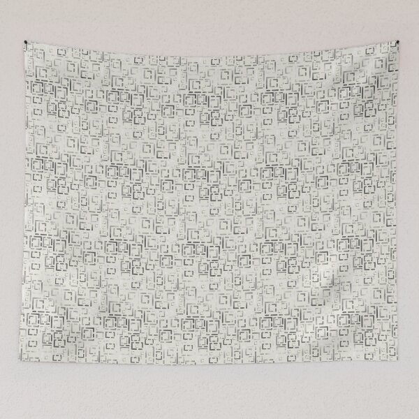 Item preview, Faded Blocks Greys on Beige designed and sold by Art in My Loft.