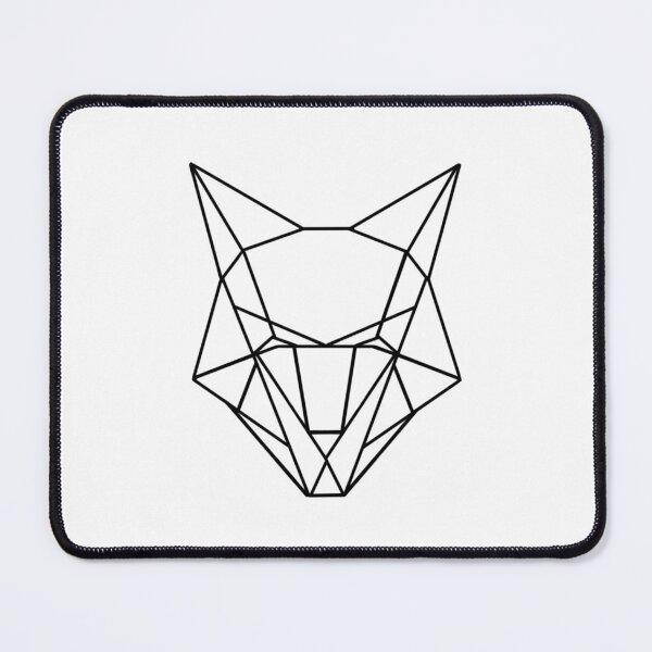Item preview, Geometric wolf designed and sold by attracdionz.