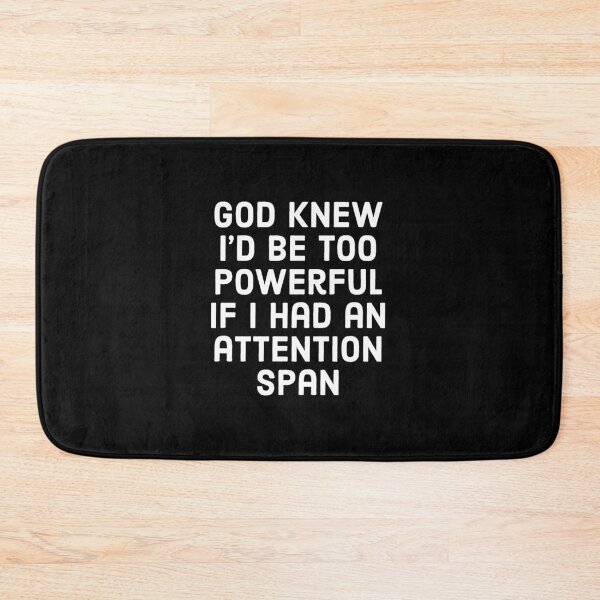 Item preview, Funny short attention span saying designed and sold by Theleochick.