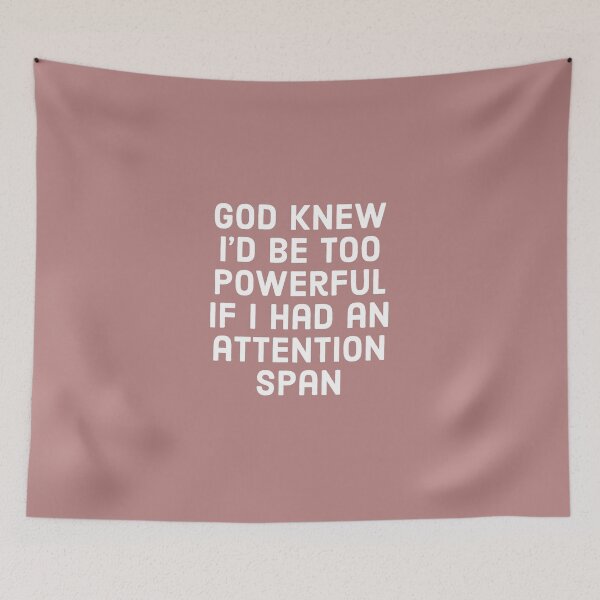 Item preview, Funny short attention span saying designed and sold by Theleochick.