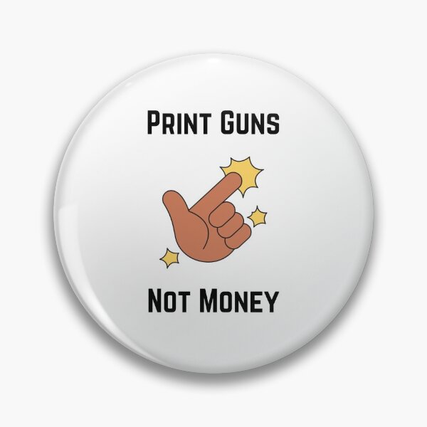 Item preview, Print Guns Not Money  . designed and sold by Hab2.