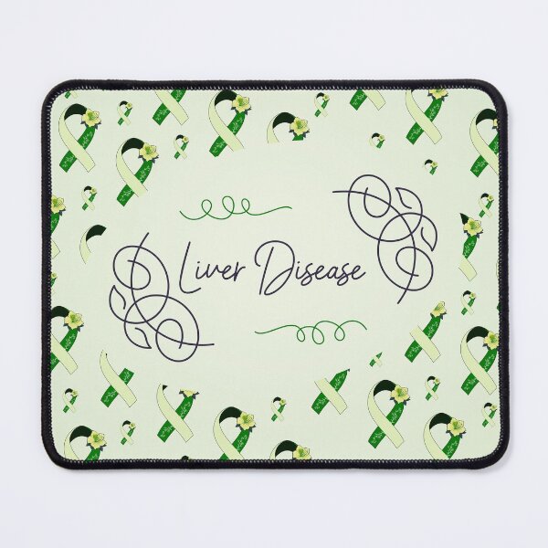 Item preview, Liver Disease Awareness, Liver Disease Ribbon Pattern designed and sold by AnsDesigns.