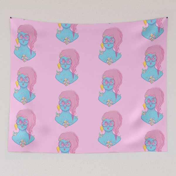 Item preview, 80s Pastel Crystal Babe designed and sold by SandraDeandaART.