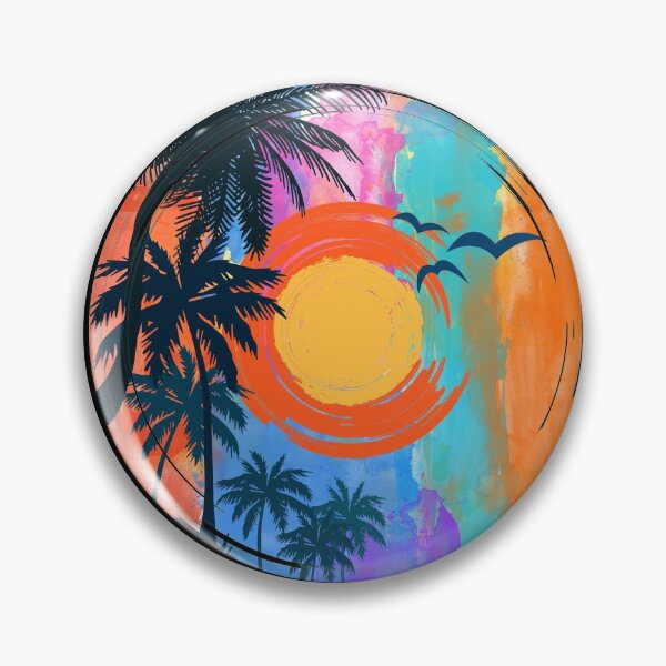Item preview, BEACH-SUNSET-BACKGROUND designed and sold by Dolphinstyle.