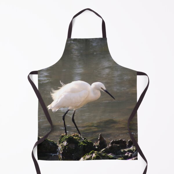 Item preview, White heron bird by the river  designed and sold by Anna Lemos.