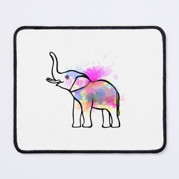 Item preview, Splattered elephant designed and sold by attracdionz.