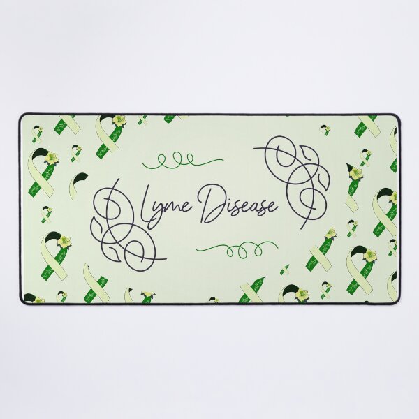 Aperçu de l'œuvre Sensibilisation à la maladie de Lyme, motif de ruban de la maladie de Lyme créée et vendue par AnsDesigns.