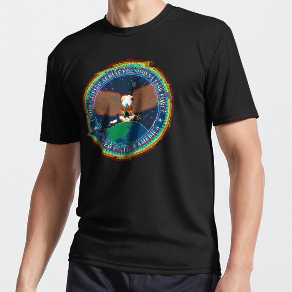 Unidentified Aerial Phenomena Task Force (UAPTF) Insignia - Glitch Active T-Shirt