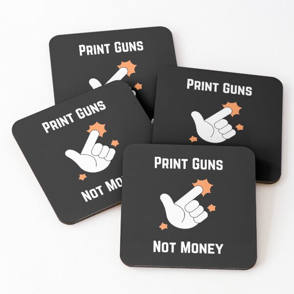 Item preview,  Print Guns Not Money  . designed and sold by Hab2.