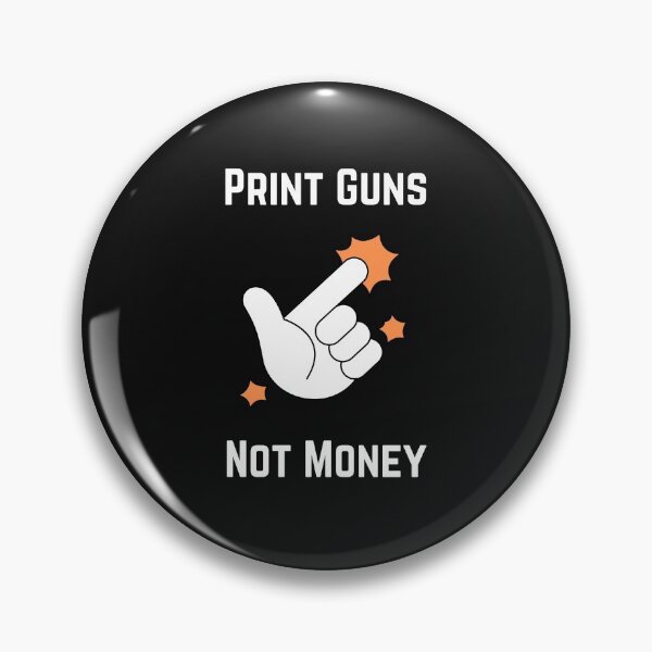 Item preview,  Print Guns Not Money  . designed and sold by Hab2.