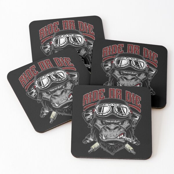 Item preview, Ride or Die Gorilla Biker designed and sold by MatSa007.