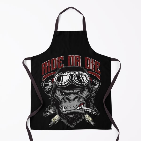 Item preview, Ride or Die Gorilla Biker designed and sold by MatSa007.