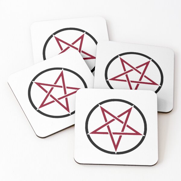 Item preview, Pentagrama invertido - Rojo designed and sold by hereticbassist.