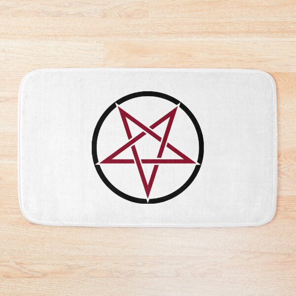 Item preview, Inverted Pentagram - Red designed and sold by hereticbassist.