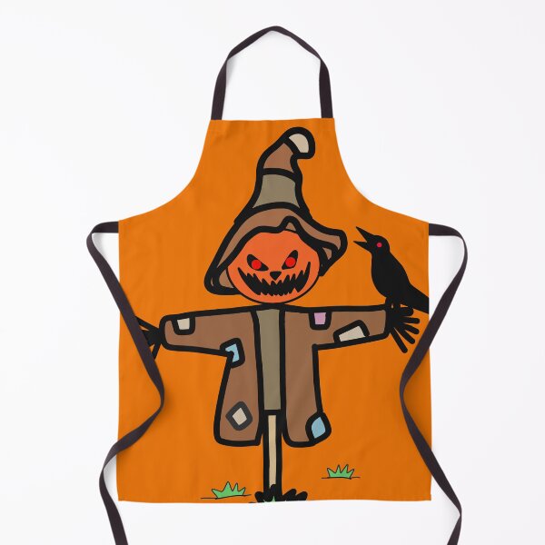 Item preview, scare crow halloween pumpkin designed and sold by Mermaidssparkle.