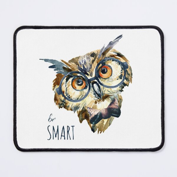 Item preview, Hipster owl in glasses designed and sold by OtterFactory.