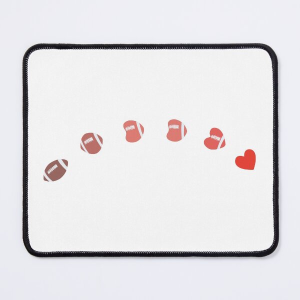 Item preview, Love American Football - Gridiron Fans Heart designed and sold by idovedesign.
