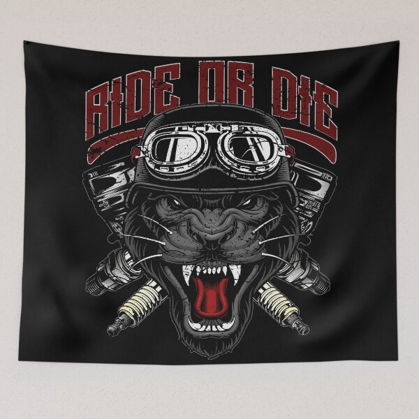 Item preview, Ride or Die Panther Biker designed and sold by MatSa007.