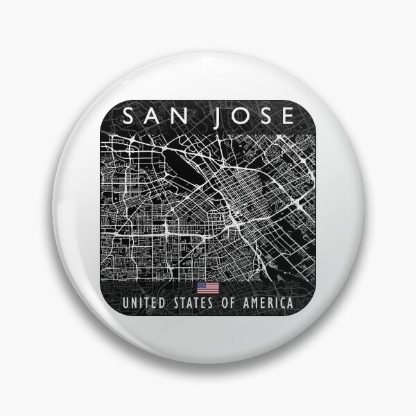 Item preview, SAN JOSE MAP USA designed and sold by hatimelhag.
