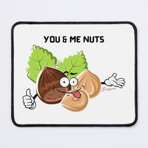 Item preview, You. Me. Nuts. designed and sold by LibrosBOOKtique.