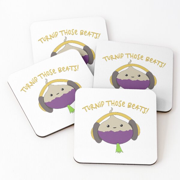 Item preview, Turnip Those Beats Turnip Pun Kawaii designed and sold by sheatherley.