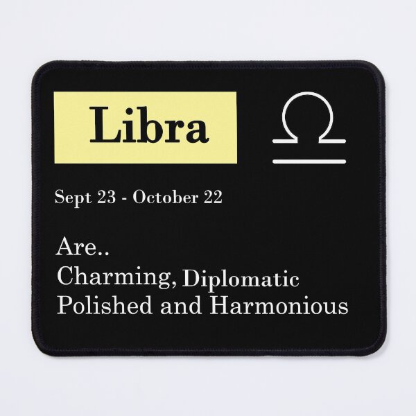 Item preview,  Libra Zodiac Sign And Personality designed and sold by RomeoSketches.