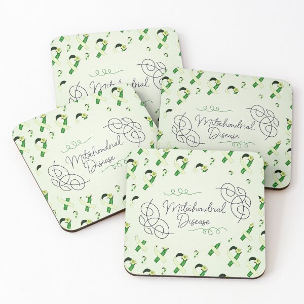 Item preview, Mitochondrial disease Awareness, Mitochondrial disease Ribbon Pattern designed and sold by AnsDesigns.