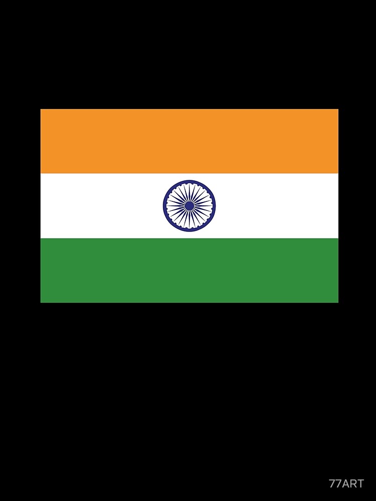 " INDIA. India Flag. The National Flag of India, Pure & Simple" Poster