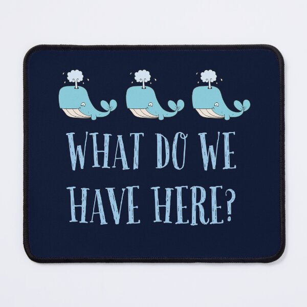 Item preview, Whale Whale Whale - Animal Puns designed and sold by Jamiecsmith1986.