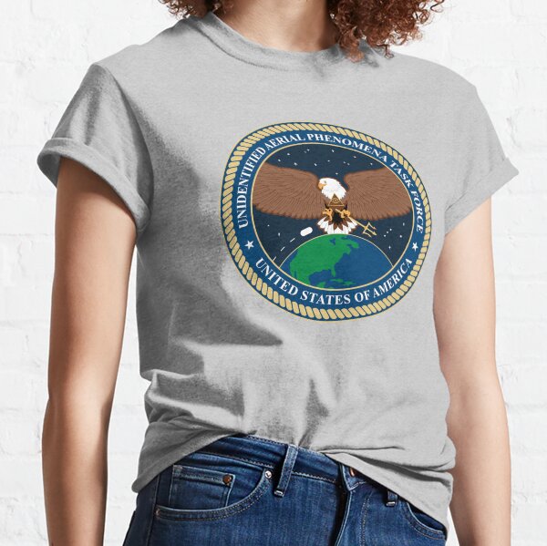 Unidentified Aerial Phenomena Task Force (UAPTF) Insignia Classic T-Shirt