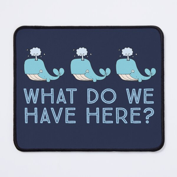 Item preview, Whale Whale Whale - Animal Puns designed and sold by Jamiecsmith1986.