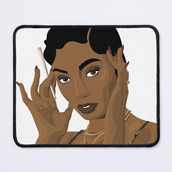 Item preview, Kadeesha - fierce woman illustration designed and sold by odhara.