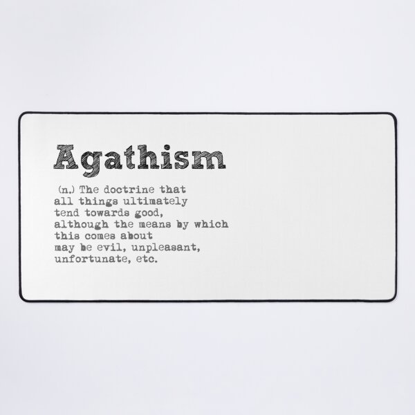 Item preview, Agathism designed and sold by IschemicNeuron.