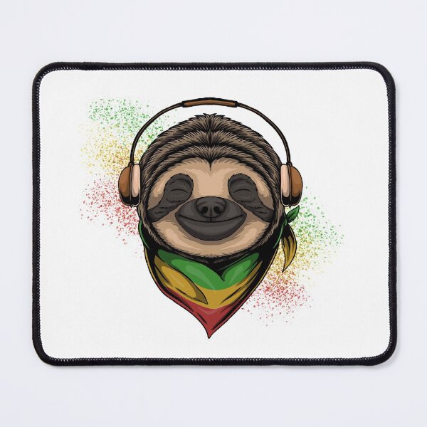 Item preview, Rasta sloth designed and sold by craftduck.