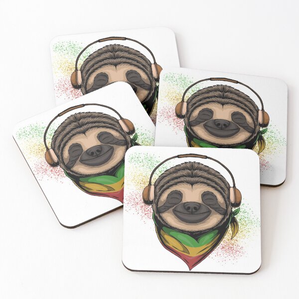 Item preview, Rasta sloth designed and sold by craftduck.