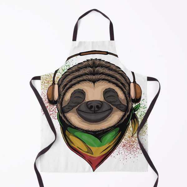 Item preview, Rasta sloth designed and sold by craftduck.