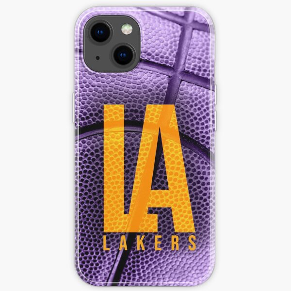 Los Angeles Lakers LILA iPhone-Hülle & Cover iPhone Flexible Hülle
