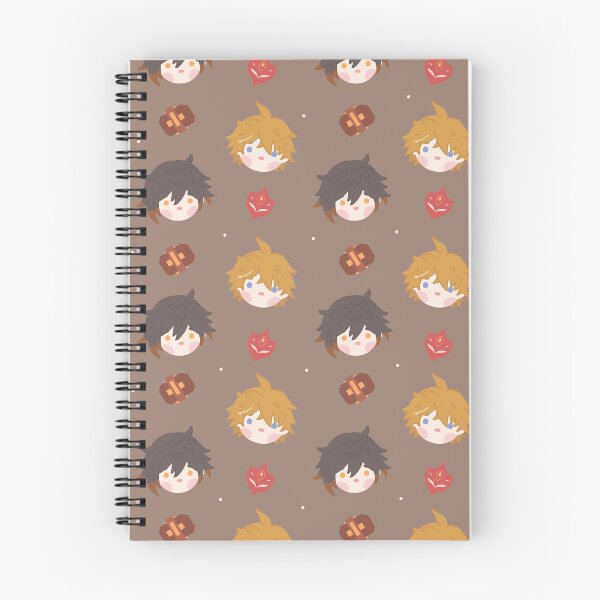 Item preview, Zhongli & Childe Genshin Impact Cute Illustration designed and sold by palevius.