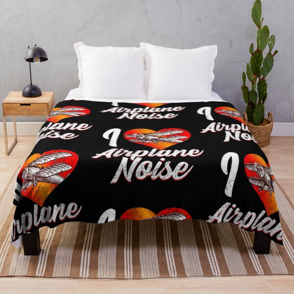 Item preview, I love airplane noise designed and sold by Mila1946.