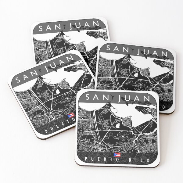 Item preview, SAN JUAN MAP PUERTO RICO designed and sold by hatimelhag.